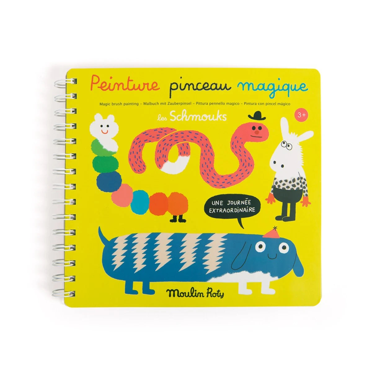 Malbuch mit Zauberpinsel| Moulin Roty