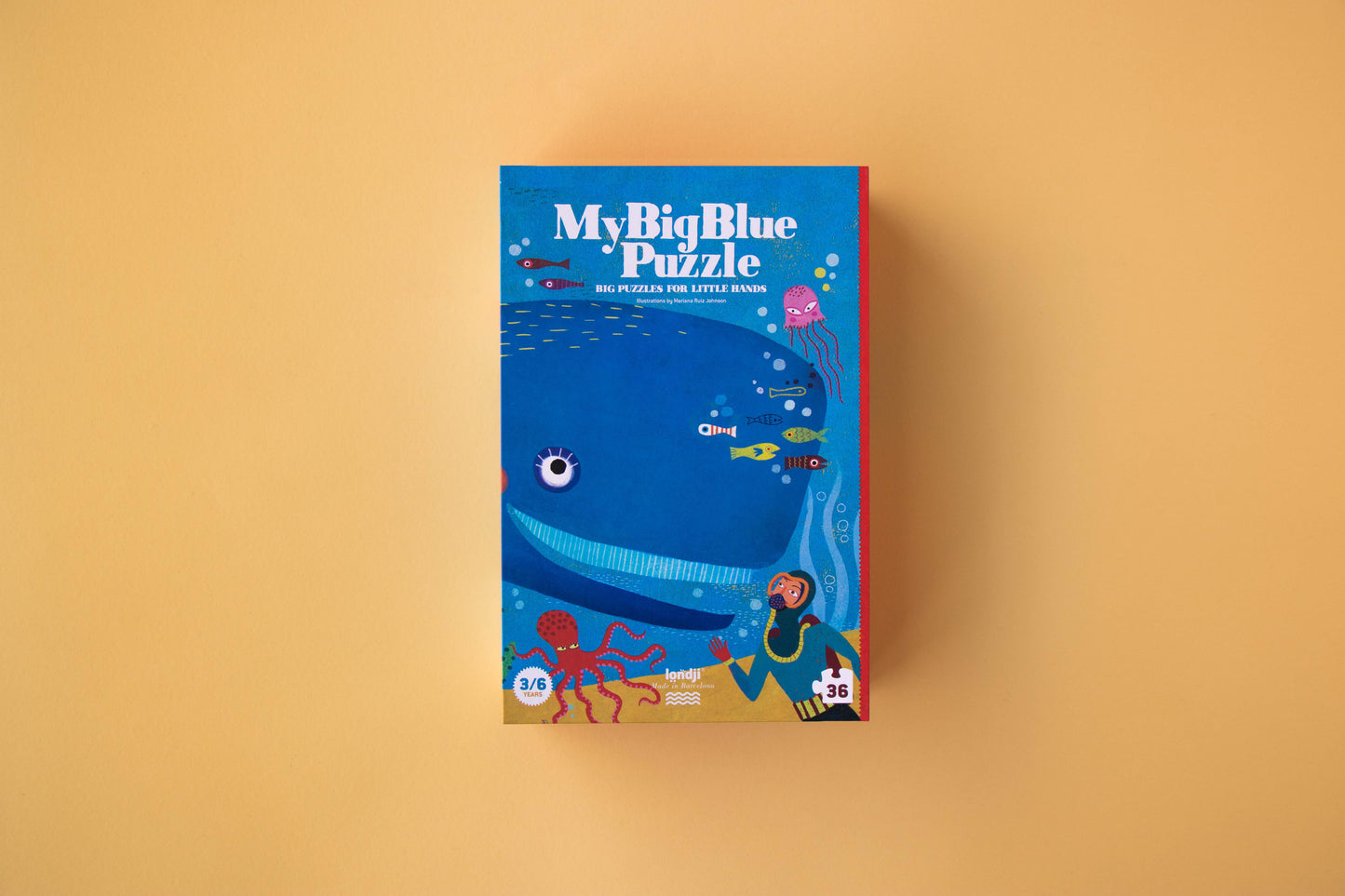 Londji Riesen-Formpuzzle „MyBigBlue“