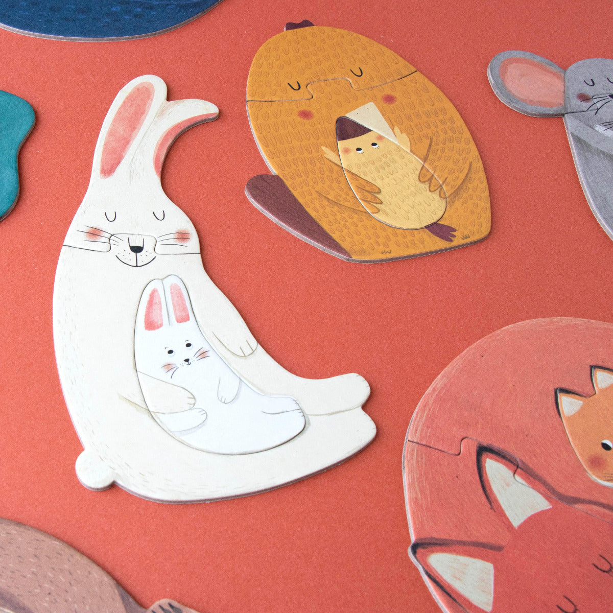 Londji Erstes Kleinkind-Puzzle „Mama“