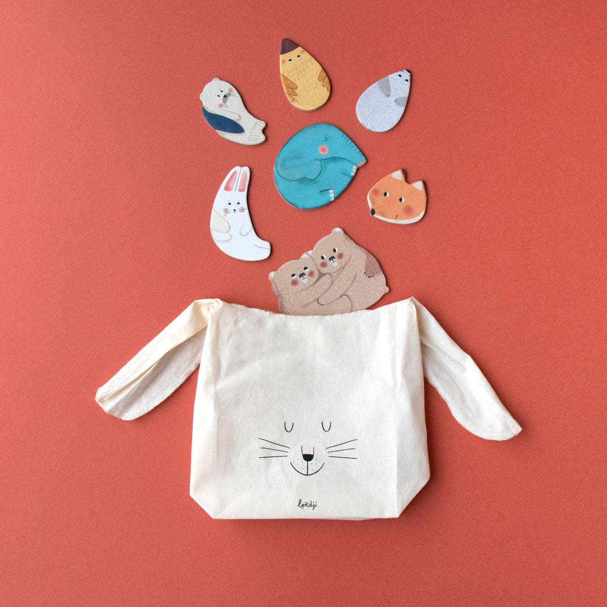 Londji Erstes Kleinkind-Puzzle „Mama“