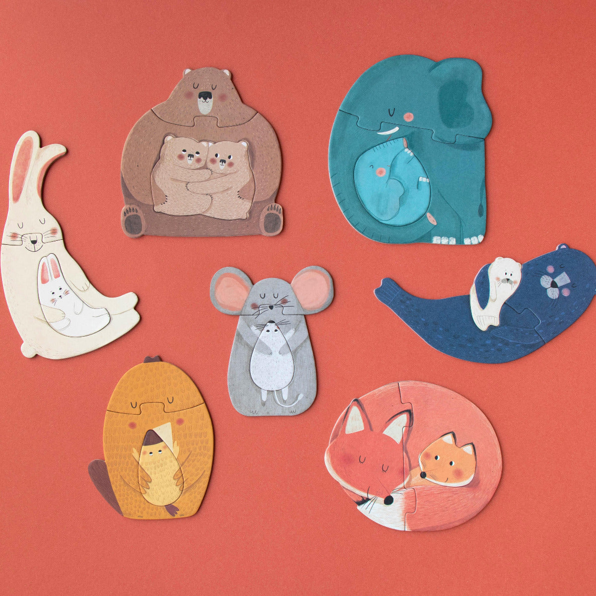 Londji Erstes Kleinkind-Puzzle „Mama“