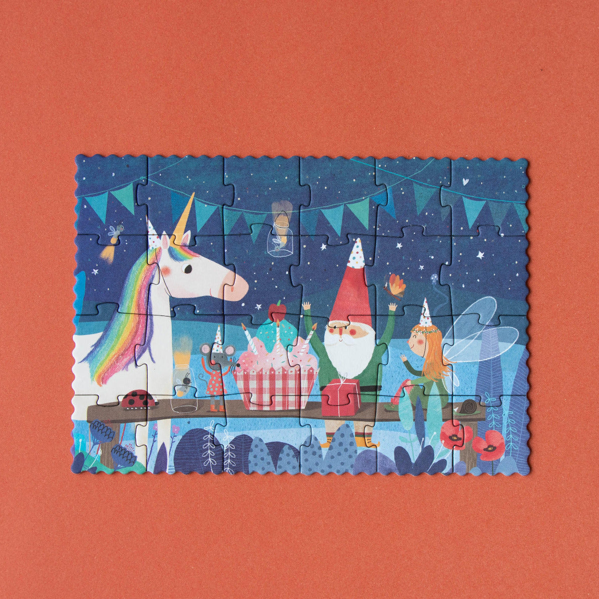 Londji Mini-Beobachtungspuzzle „Tiny Unicorn"