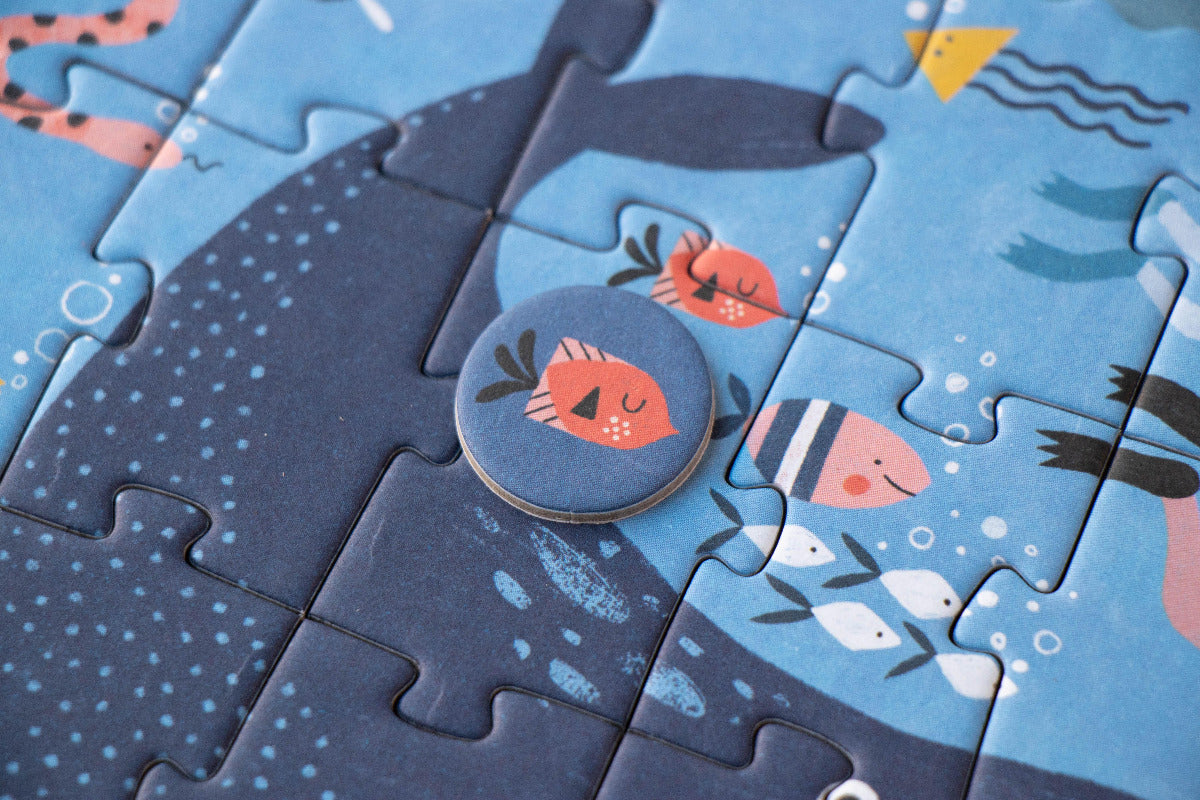 Londji Mini-Beobachtungspuzzle „Ocean"