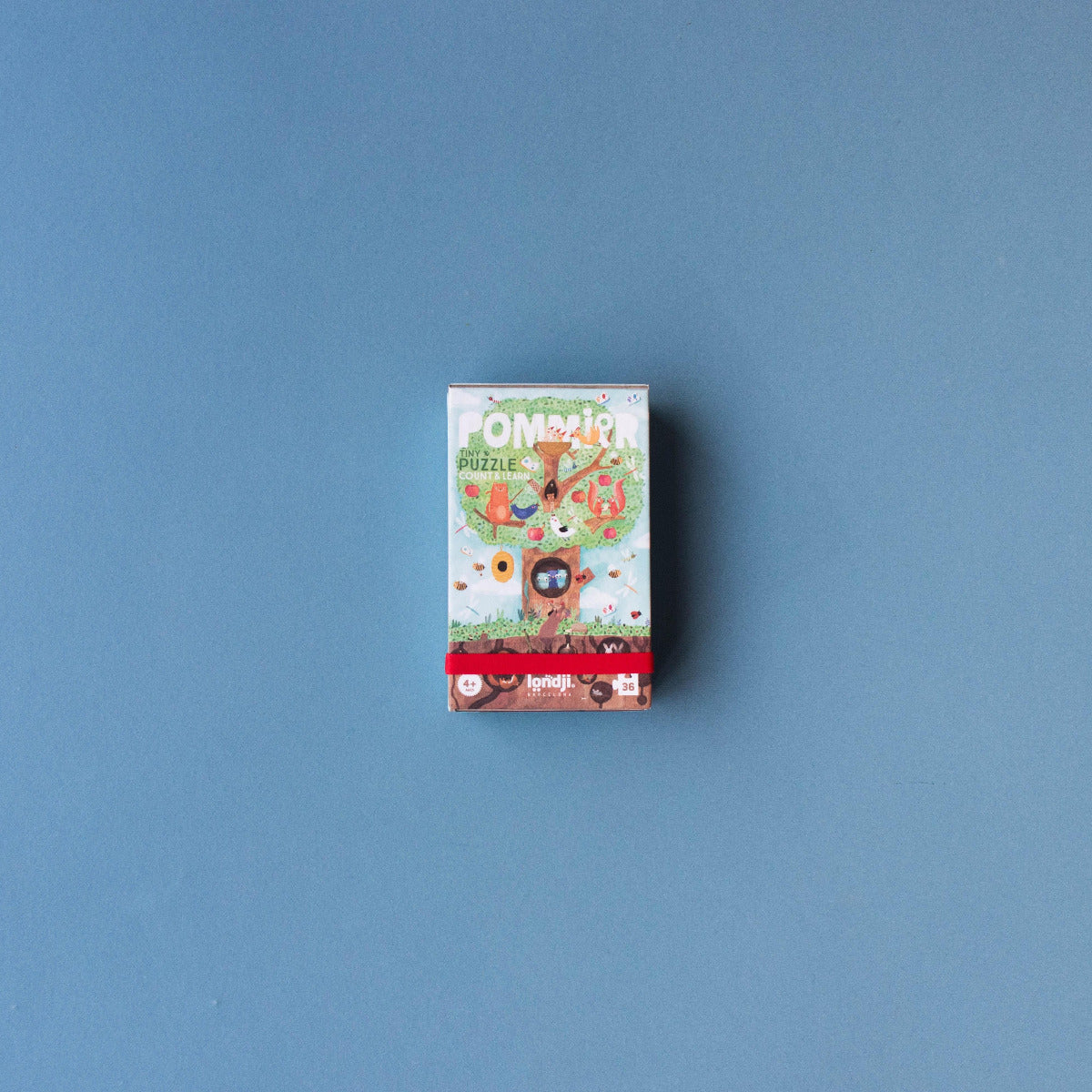 Londji Mini-Beobachtungspuzzle „Tiny Pommier“