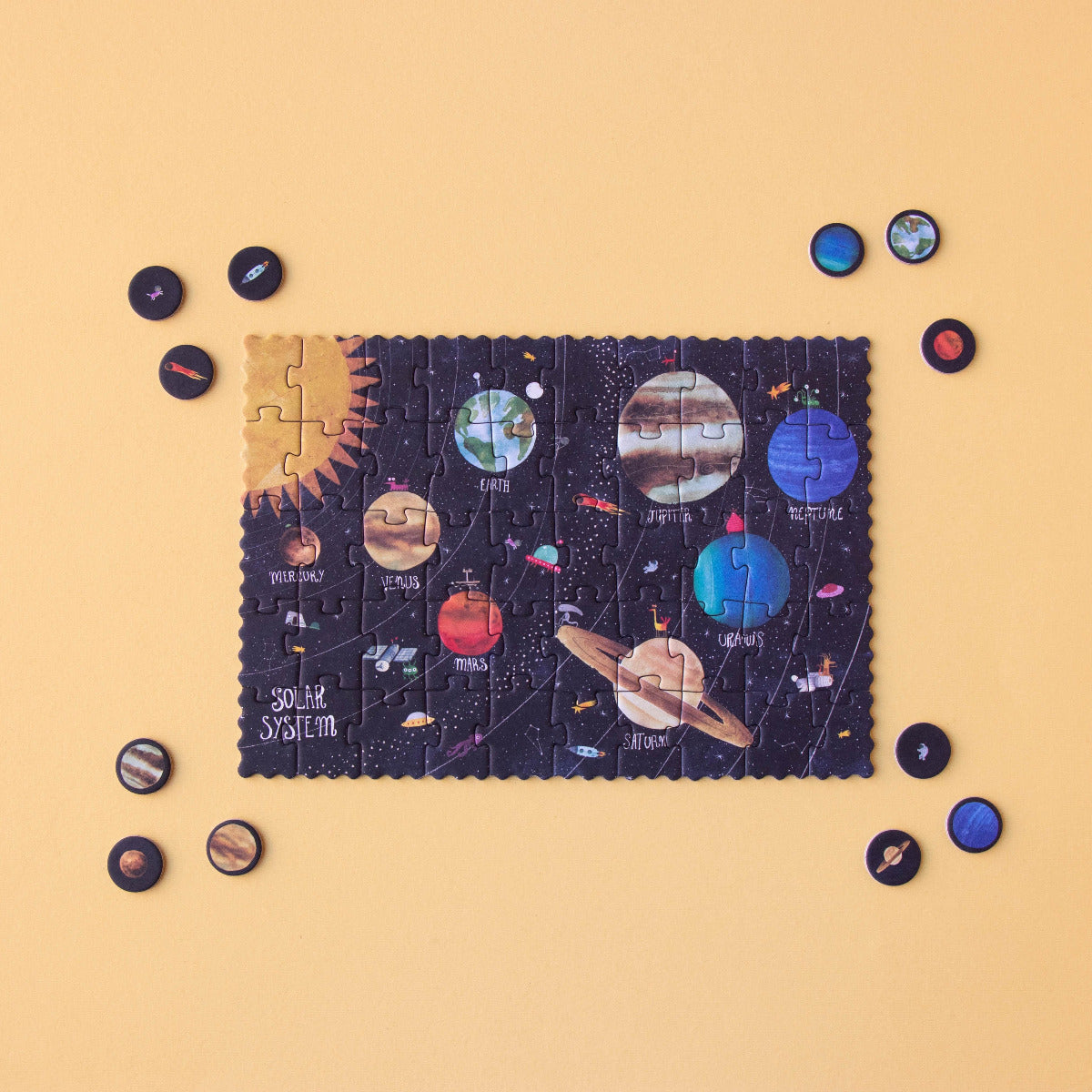 Londji Mini-Beobachtungspuzzle „Tiny Planets“