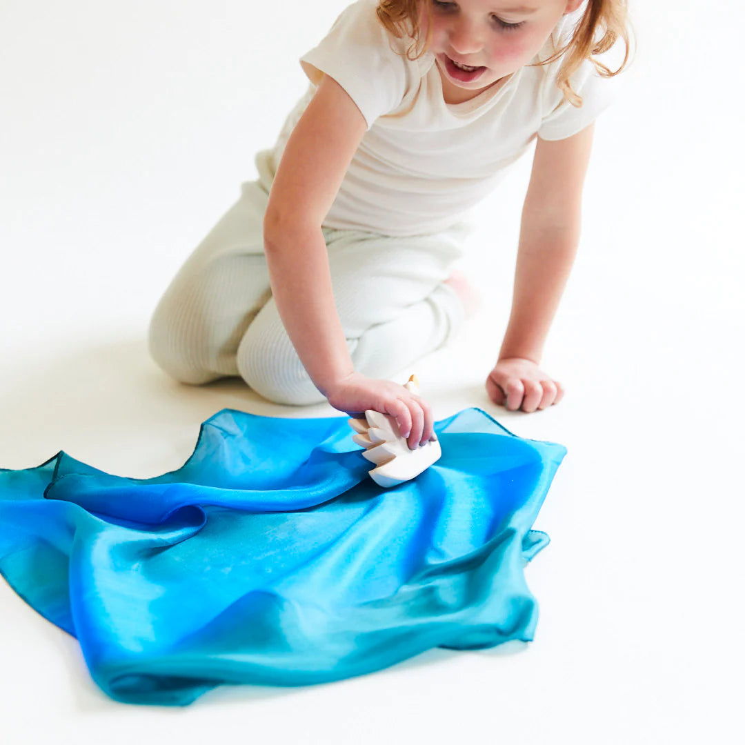 Mini Earth Playsilk | Spieltücher aus reiner Maulbeerseide | Sarah's Silk