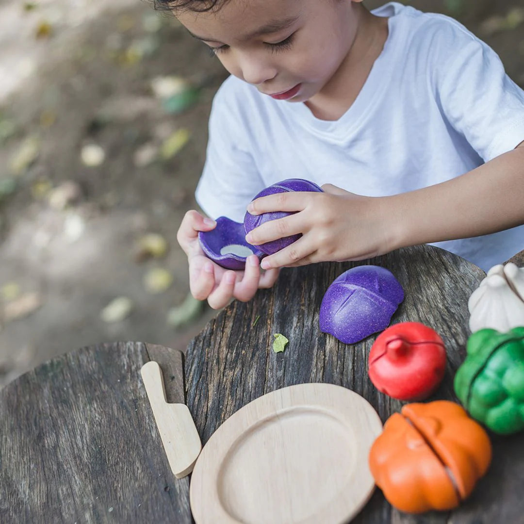 5 Farben Gemüse-Set