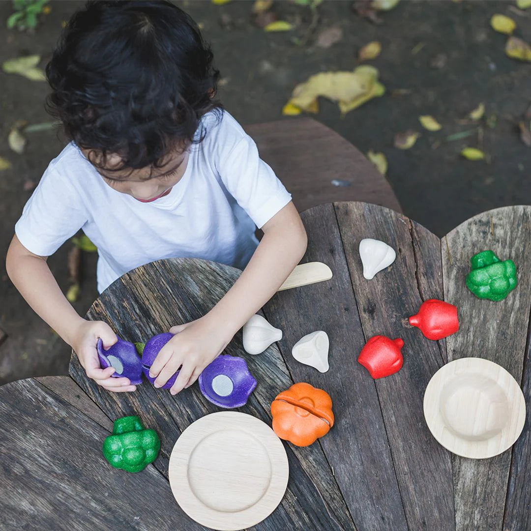 5 Farben Gemüse-Set