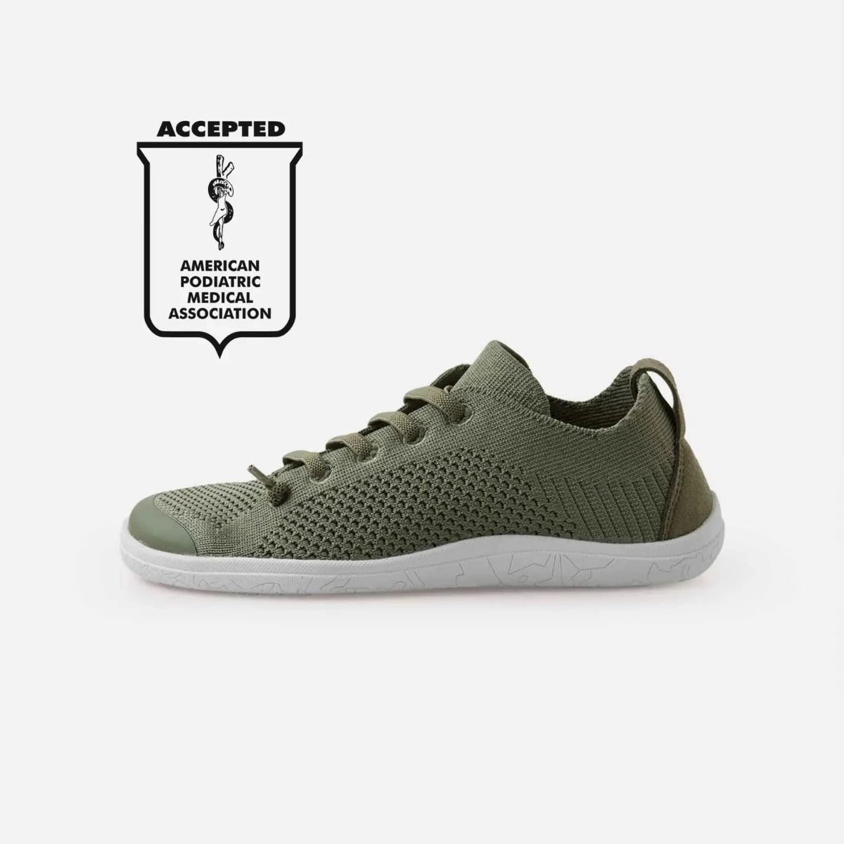 Reima Barfußschuhe Astelu in grün, Seitenansicht