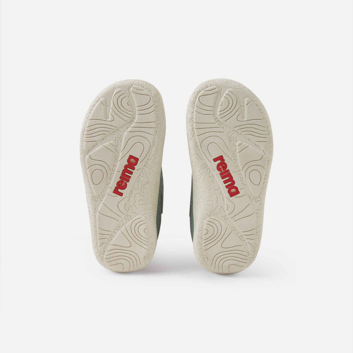 Reima Barfußschuhe Telmin für Kids mit mittelbreiten Füßen und höherem Spann, grün, Sohle