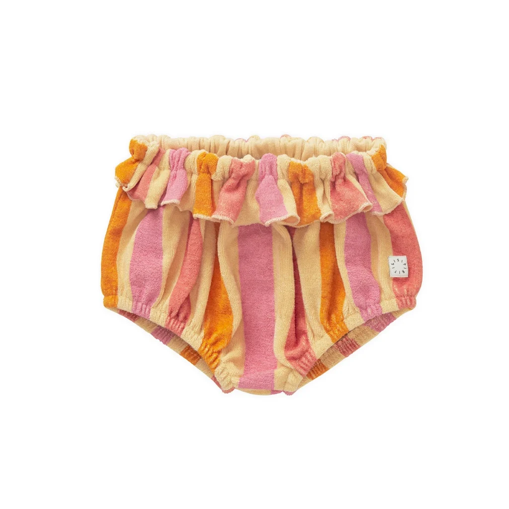 Bloomers. Babyshort. Mit Rüschen. Gestreift