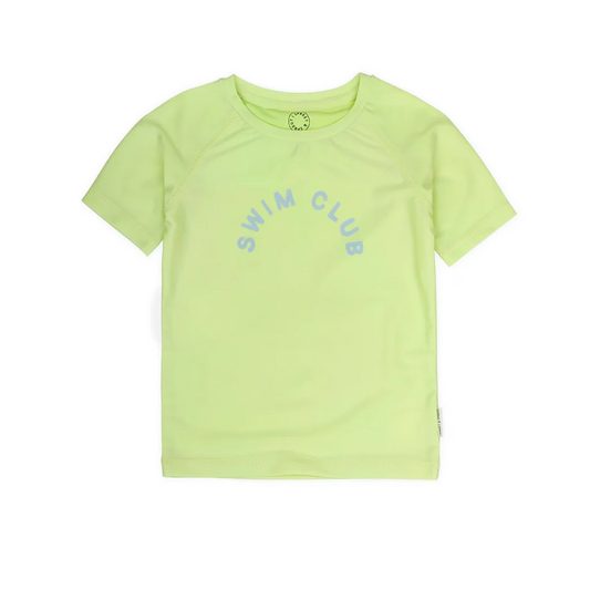 UV-Schwimm T-shirt. Neon. UPF 50+