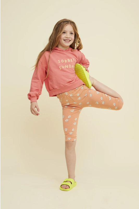Radlershort. Blümchen Print