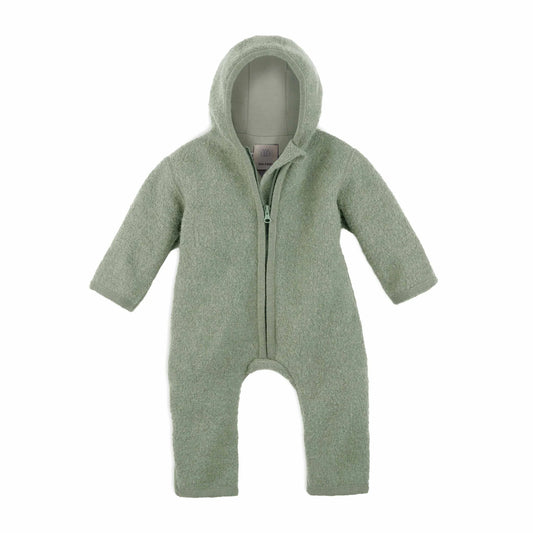 Wollwalk Overall mit Reißverschluß - Bio - sage | halfen