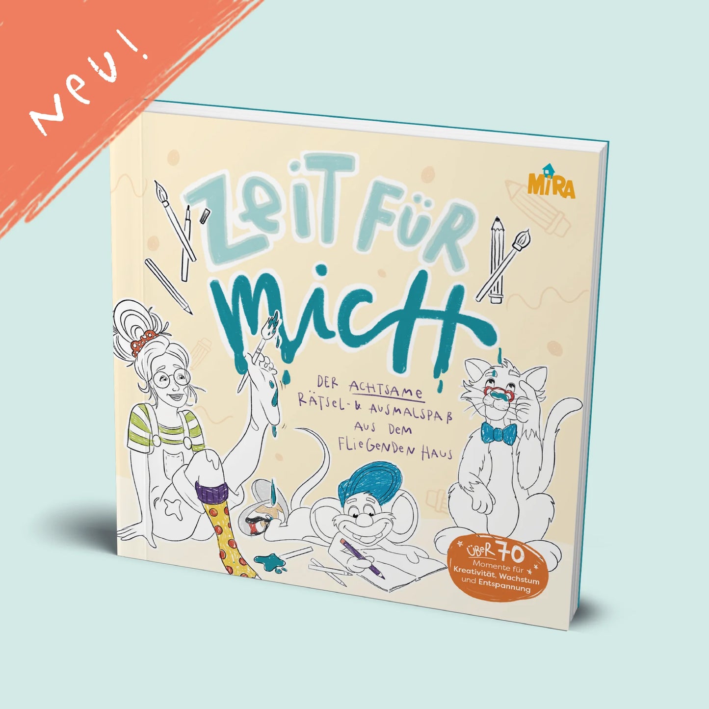 Rätselbuch "Zeit für mich" | Mira und das fliegende Haus