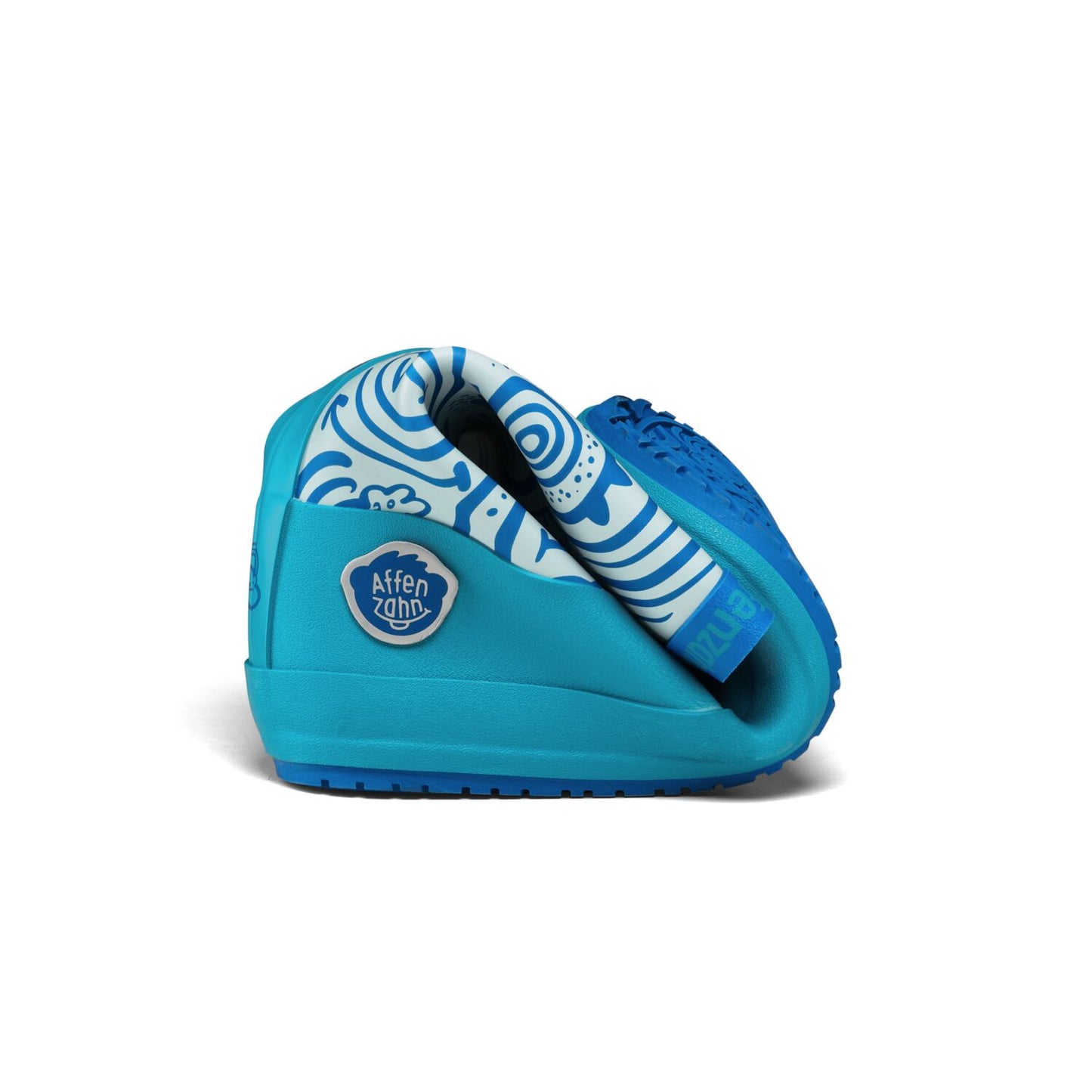 Affenzahn Barfuß-Gummistiefel Hai Blau Kinder-Regenstiefel7
