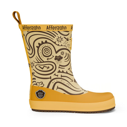 Affenzahn Barfuß-Gummistiefel Tiger Orange für Kinder3