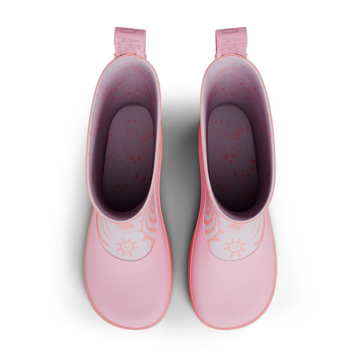 Affenzahn Barfuß-Gummistiefel Einhorn Rosa Wasserdicht-5