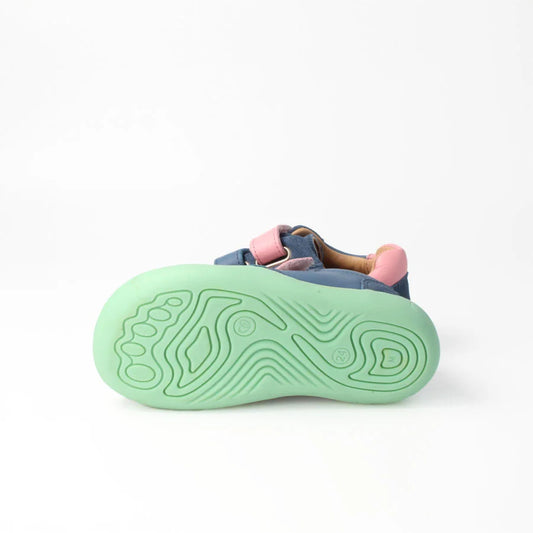bLIFESTYLE anurafroschSTYLE Meerblau Rosa, Sohle