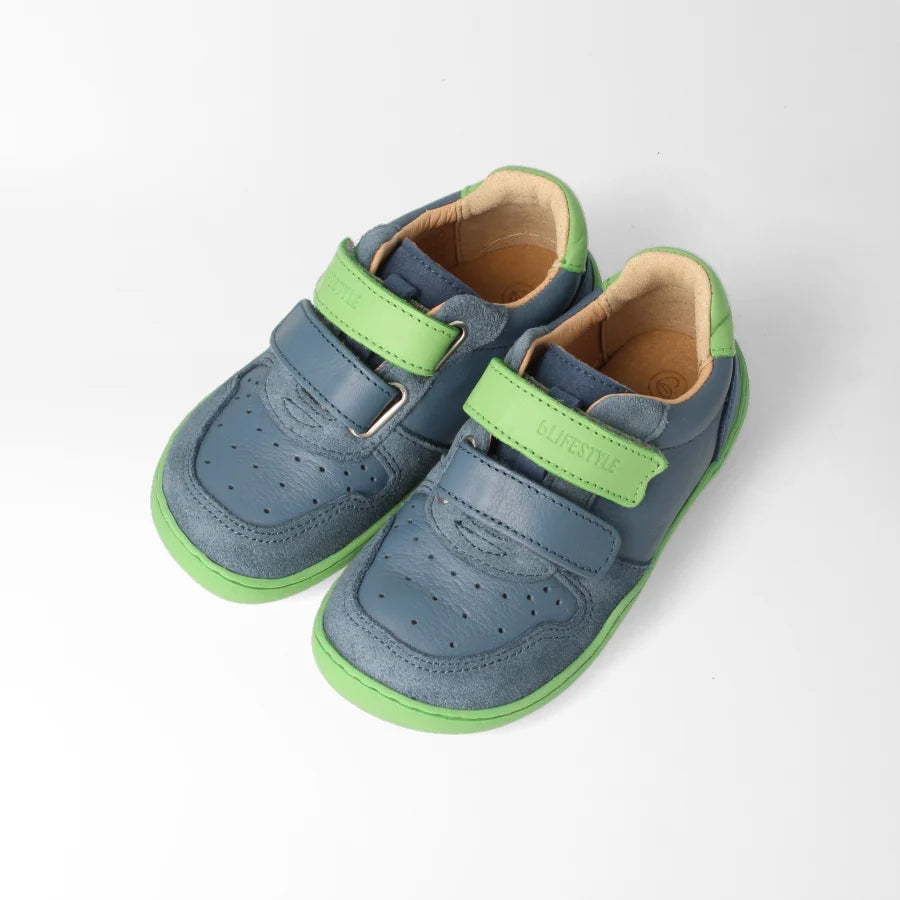 Barfußschuhe. anurafroschSTYLE meerblau | bLIFESTYLE (extra breit)