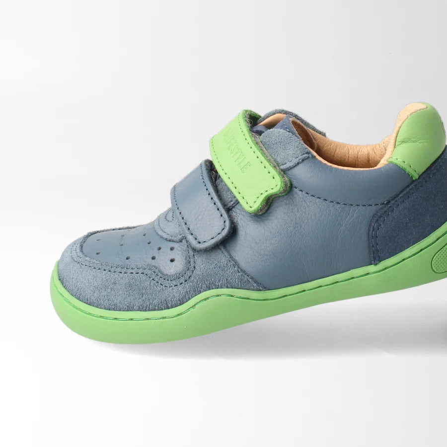 Barfußschuhe. anurafroschSTYLE meerblau | bLIFESTYLE (extra breit)