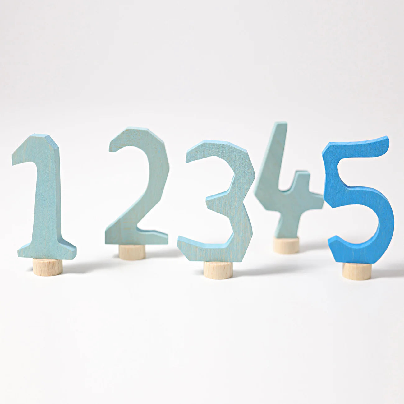 Grimm’s Blaues Zahlenstecker-Set 1–5