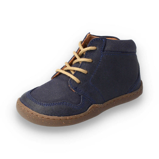 Wildlederschuhe "Pangolin", marine, Schnürer