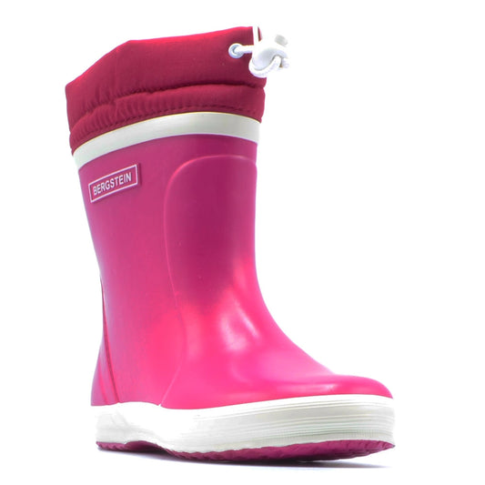 Thermo Gummistiefel, Winter, Fuxia, mit Zugband | Bergstein