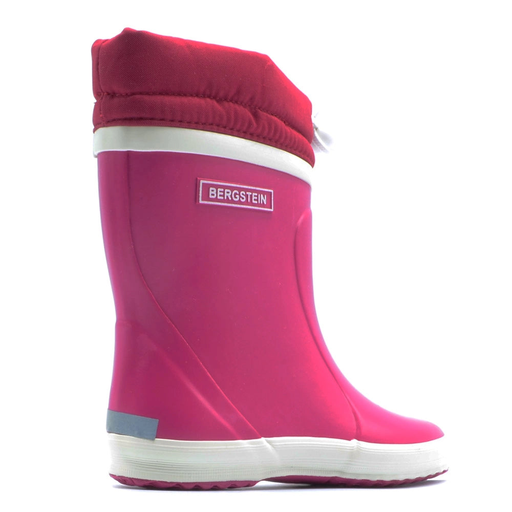 Thermo Gummistiefel, Winter, Fuxia, mit Zugband | Bergstein