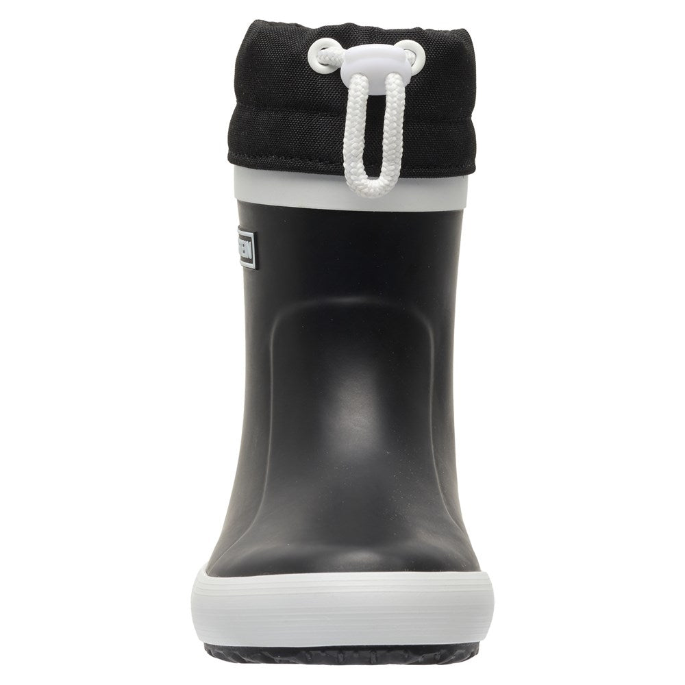 Thermo Gummistiefel, Winter, Schwarz, mit Zugband | Bergstein