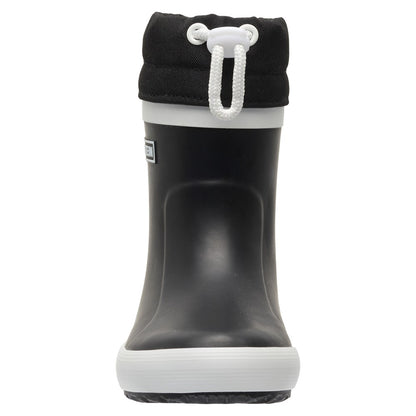 Thermo Gummistiefel, Winter, Schwarz, mit Zugband | Bergstein