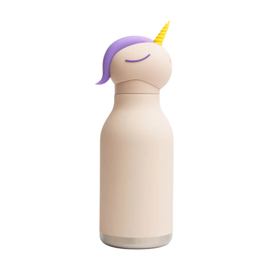 bestie by asobu. Trinkflasche. Isoliert. Einhorn