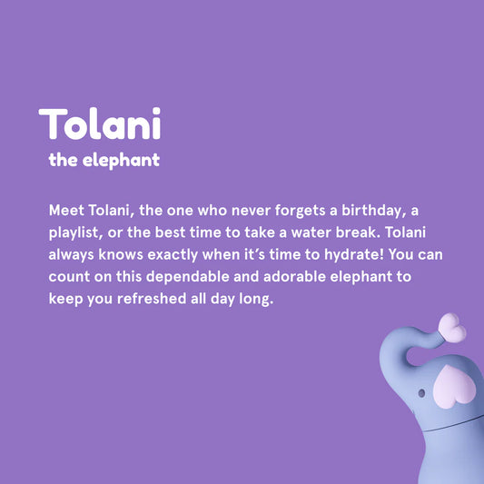 bestie by asobu. Trinkflasche. Isoliert. Elefant