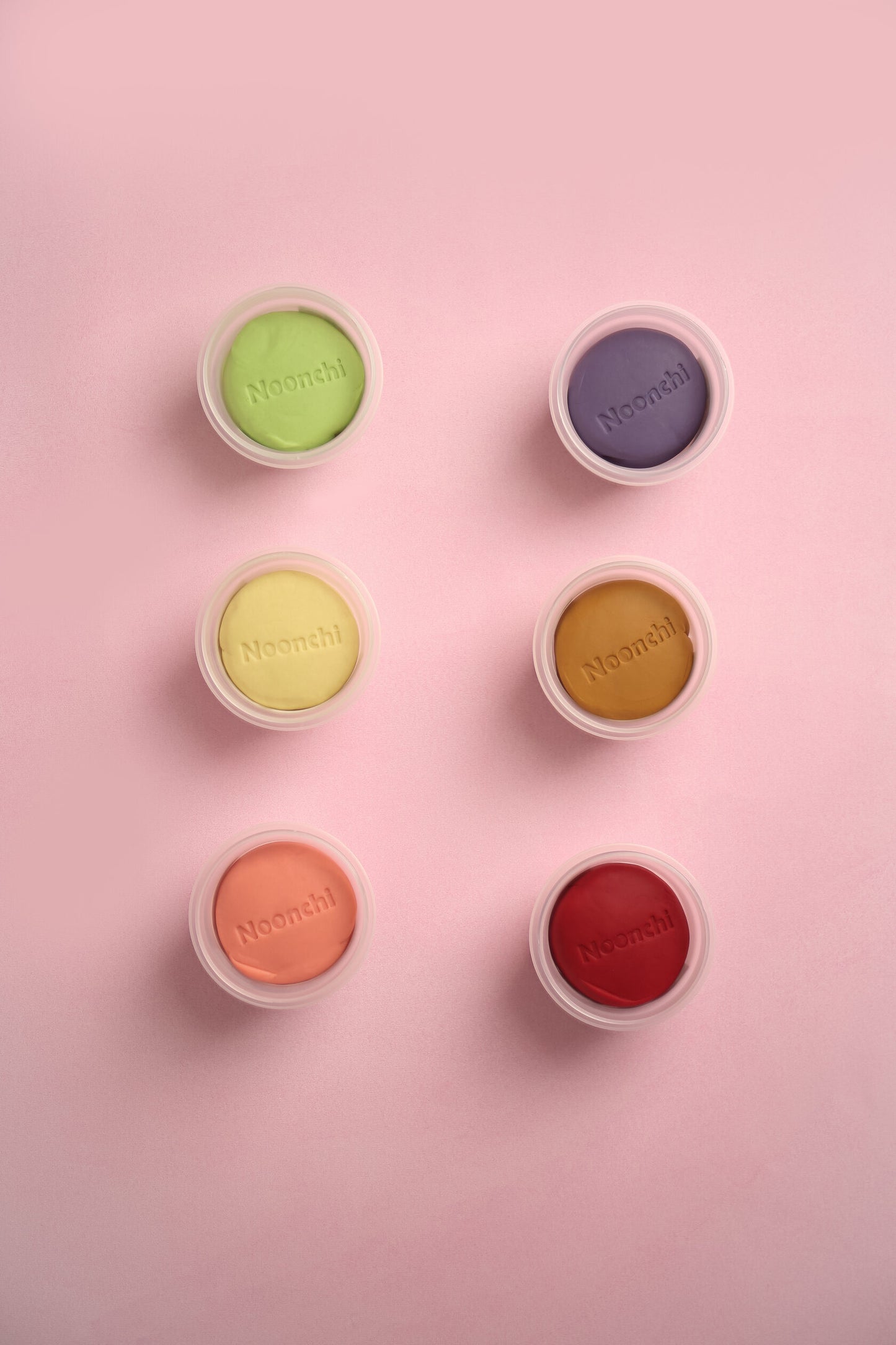 Noonchi Knete set01, alle Farben
