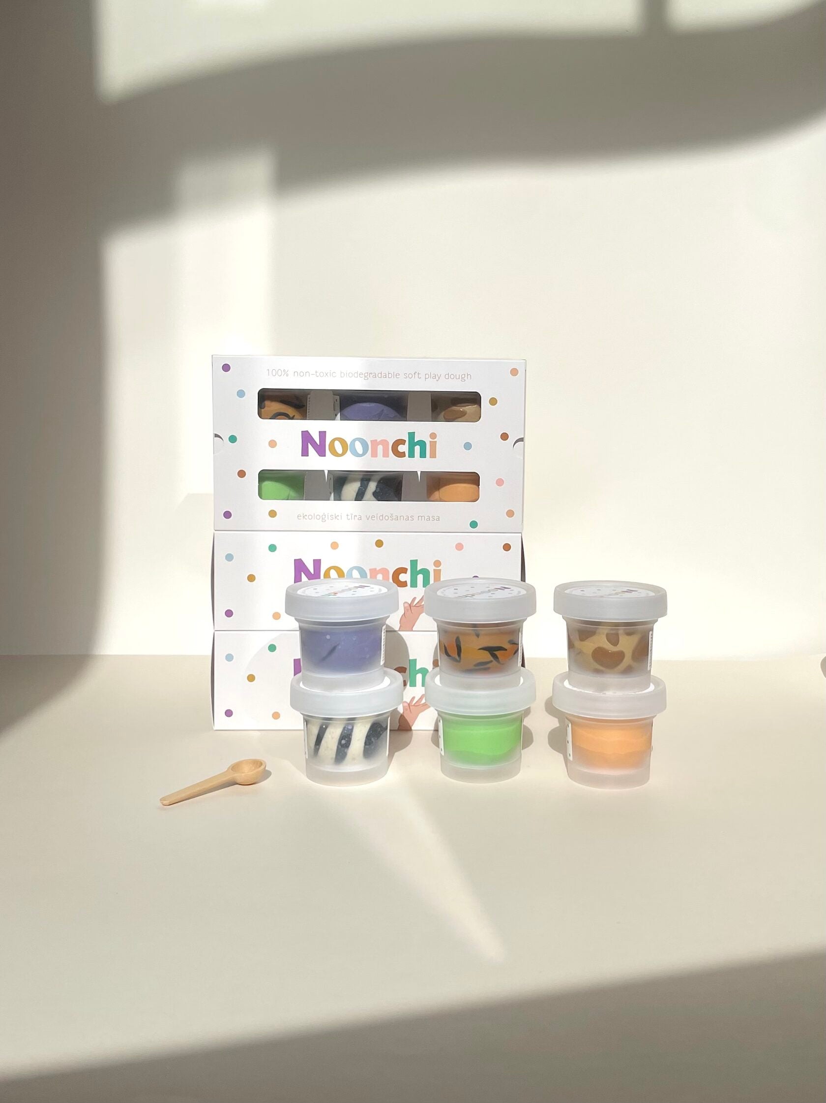 Limited Edition Noonchi Set Animal Prints Bioglitter Unna