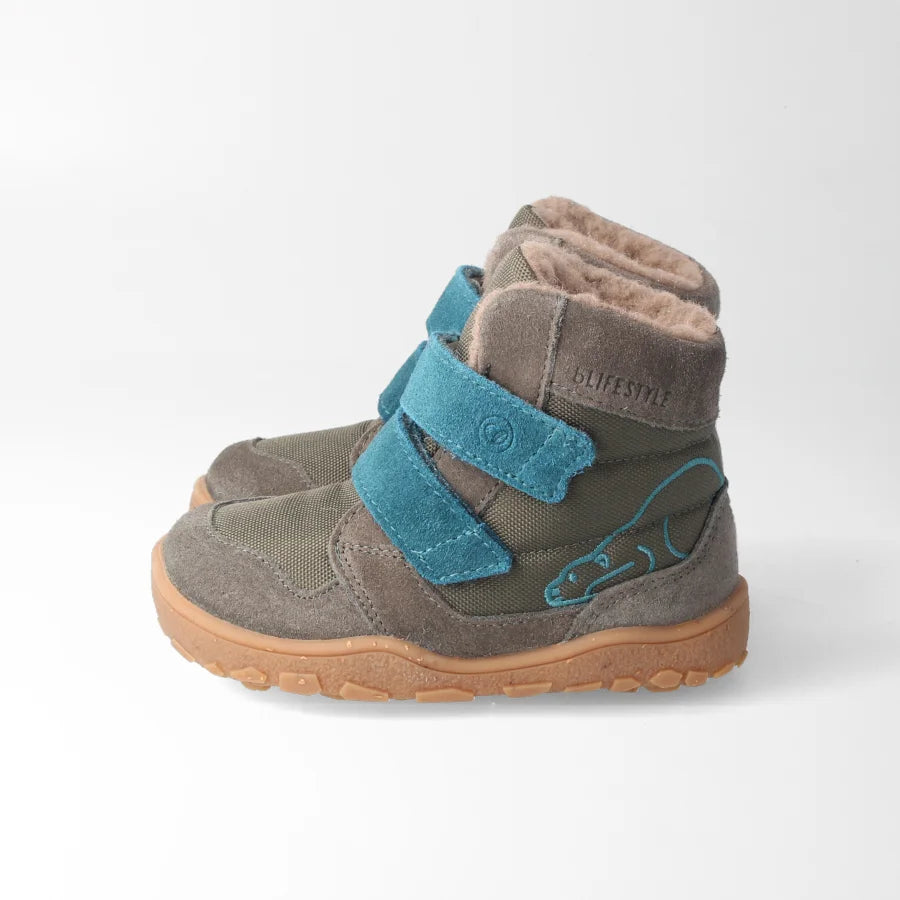 Barfußschuh eisbärSTYLE anthrazit, gefüttert | bLIFESTYLE