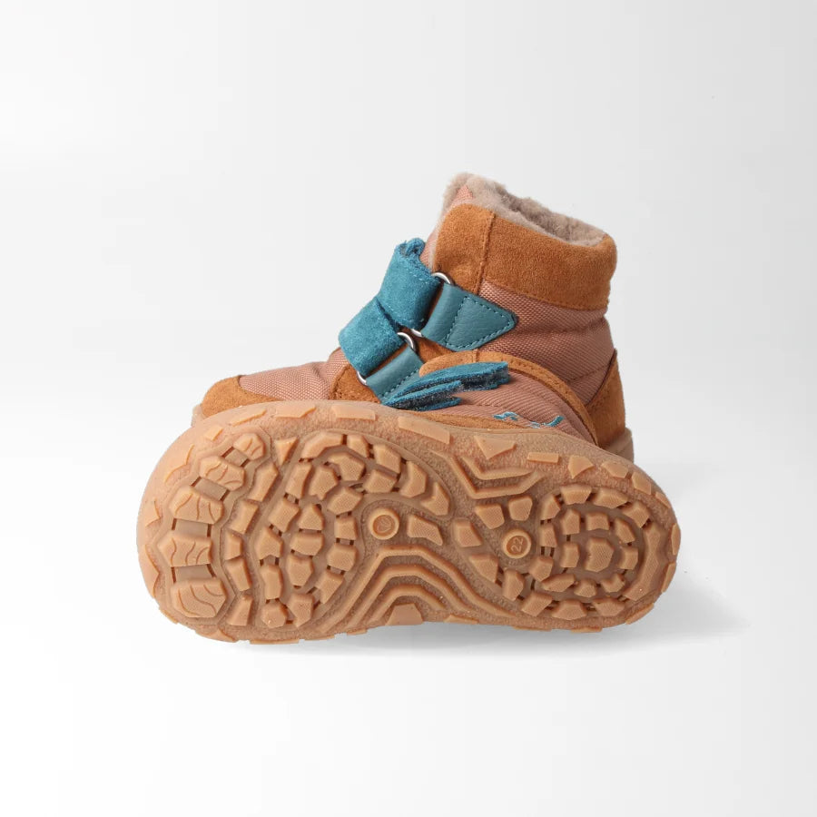 Barfußschuh eisbärSTYLE haselnuss, gefüttert | bLIFESTYLE