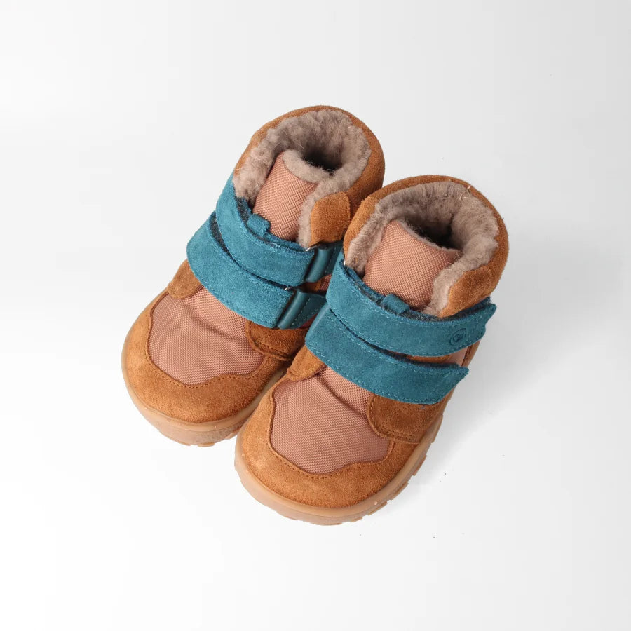 Barfußschuh eisbärSTYLE haselnuss, gefüttert | bLIFESTYLE