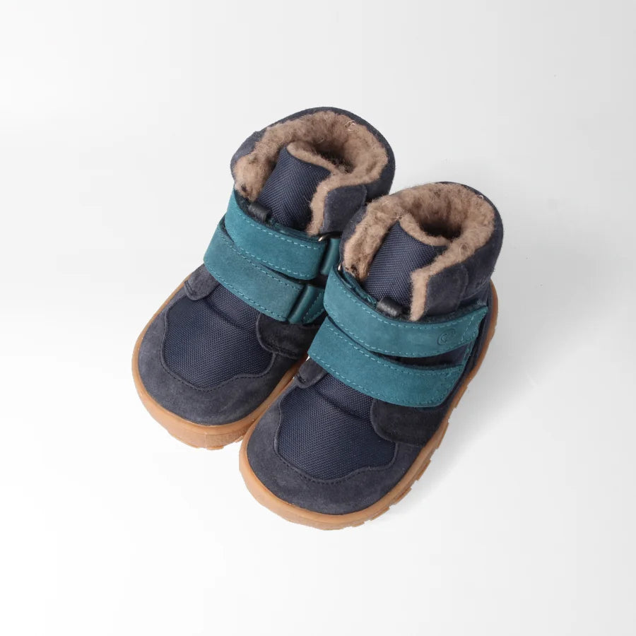 Barfußschuh eisbärSTYLE marine, gefüttert | bLIFESTYLE