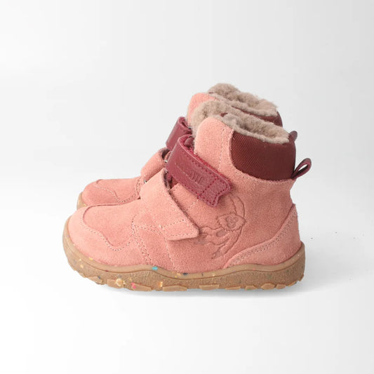 Barfußschuh Winterstiefel gibbonSTYLE TEX altrosa | bLIFESTYLE
