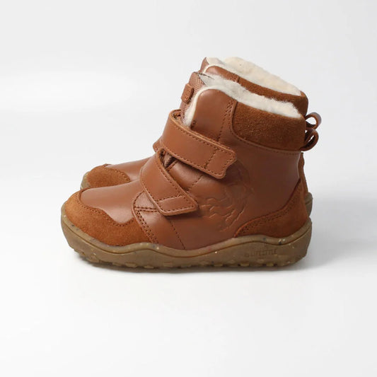 Barfußschuh gibbonSTYLE haselnuss, gefüttert, extra breit | bLIFESTYLE