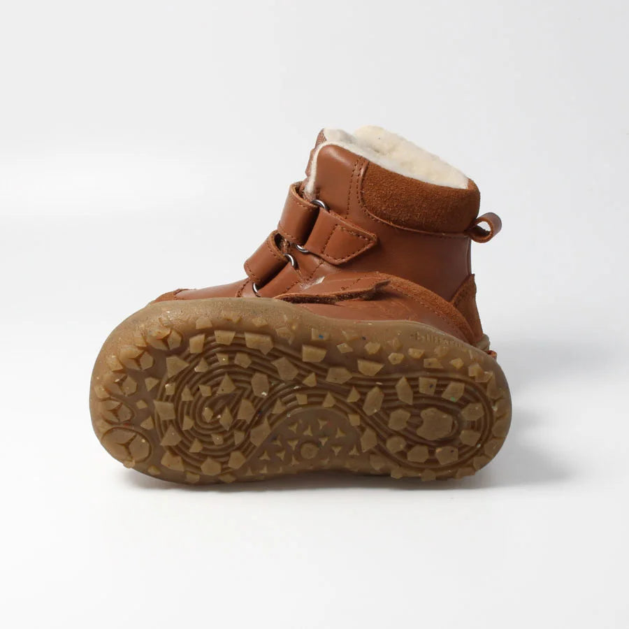 Barfußschuh gibbonSTYLE haselnuss, gefüttert, extra breit | bLIFESTYLE