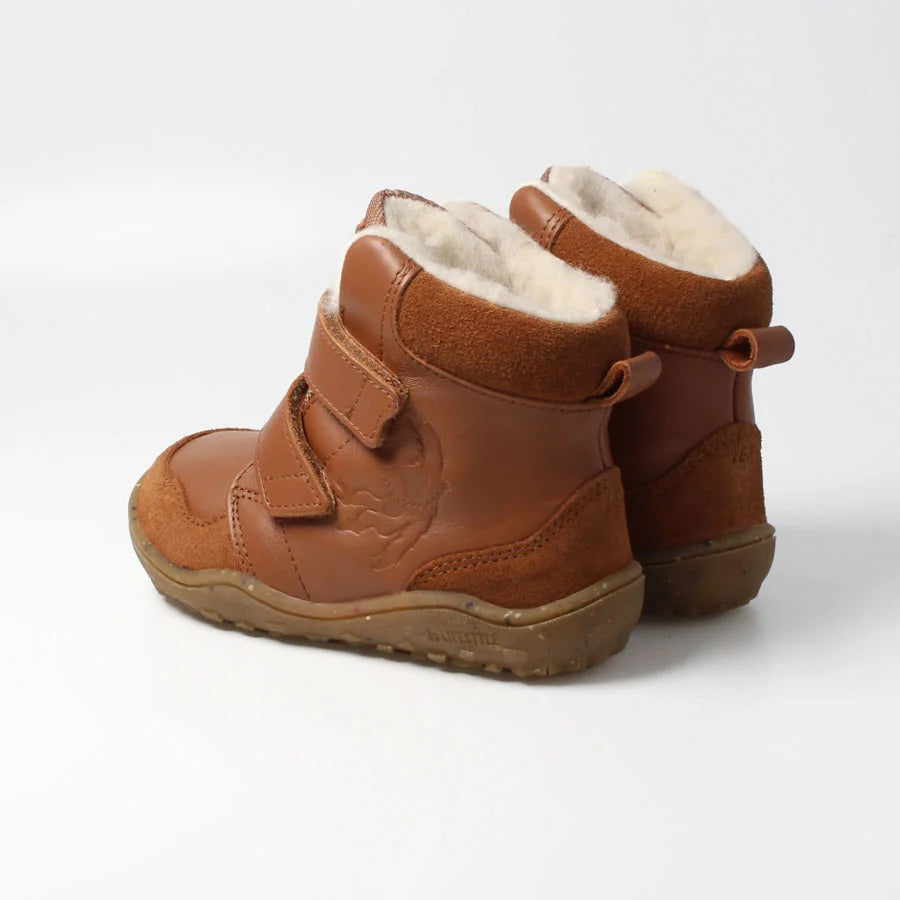 Barfußschuh gibbonSTYLE haselnuss, gefüttert, extra breit | bLIFESTYLE