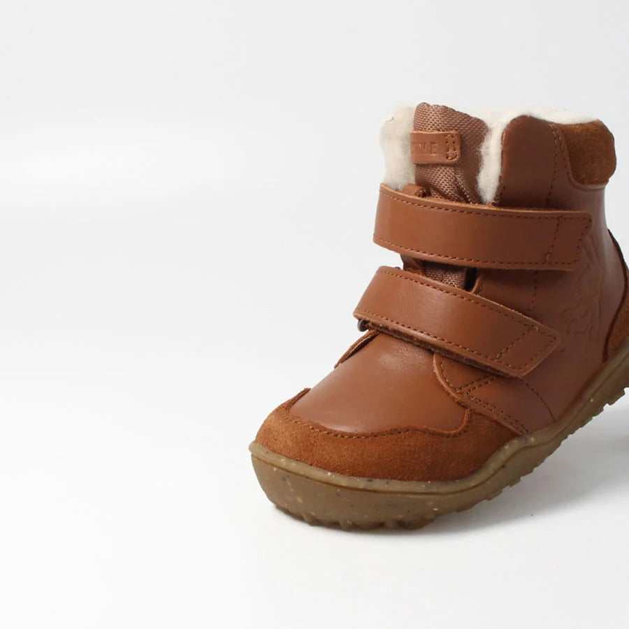 Barfußschuh gibbonSTYLE haselnuss, gefüttert, extra breit | bLIFESTYLE