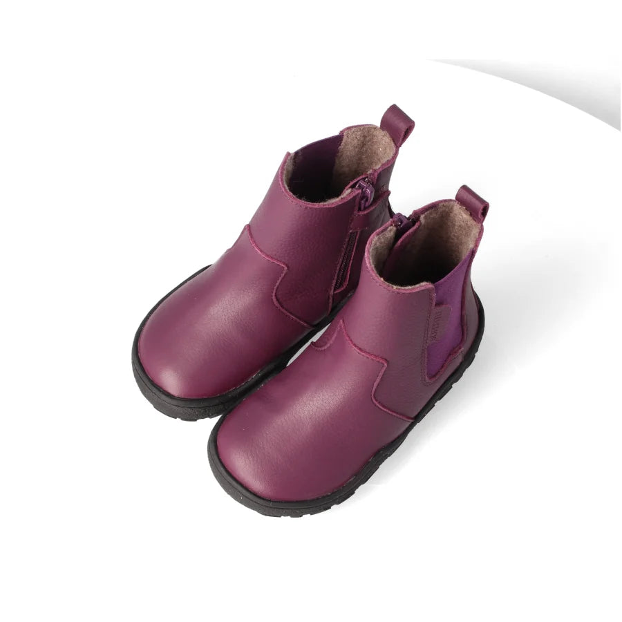 Barfußschuh rentierSTYLE pflaume, leicht gefüttert | bLIFESTYLE