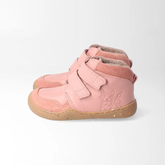 Barfußschuh streifenhörnchenSTYLE altrosa, leicht gefüttert| bLIFESTYLE