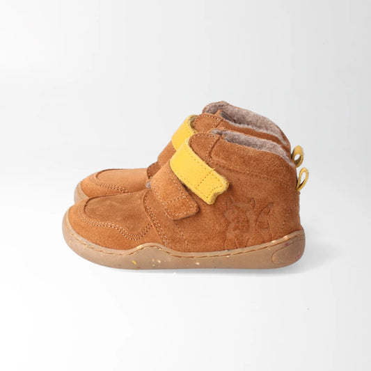 Barfußschuh streifenhörnchenSTYLE haselnuss, leicht gefüttert | bLIFESTYLE