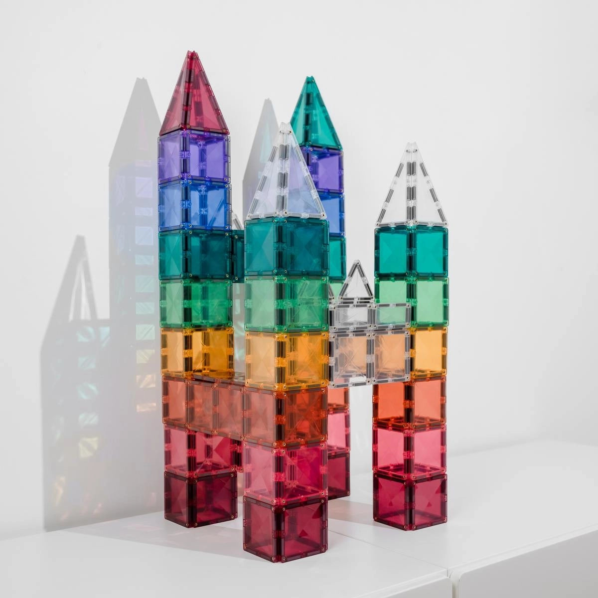 Pastell. Magnetbausteine. Sqaure Pack 40 Teile. | Connetix