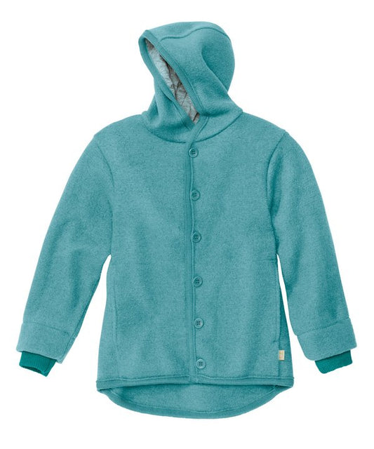 Wollwalk-Jacke. Winterjacke. Übergangsjacke. Lagoon | disana