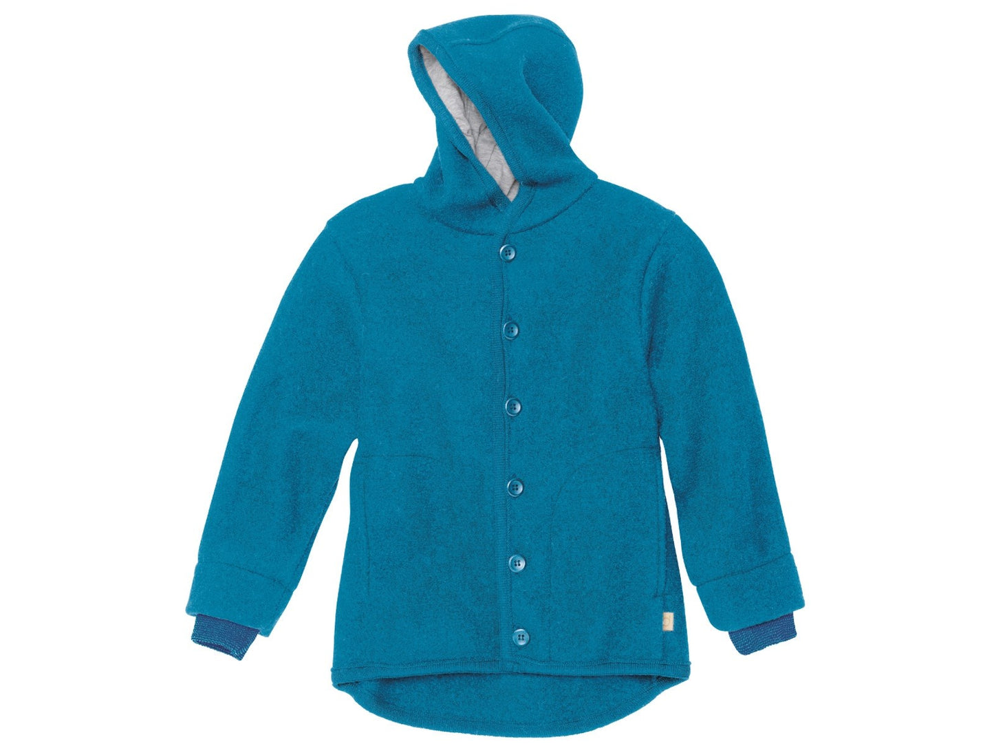 Wollwalk Jacke. Winterjacke. Übergangsjacke. Blau | disana